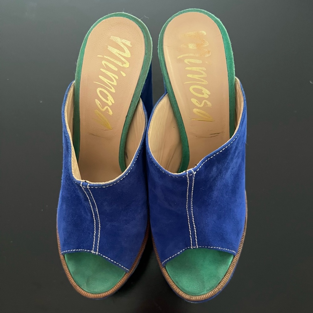 Mimosa platform mules 37.5 - Picture 2 of 9
